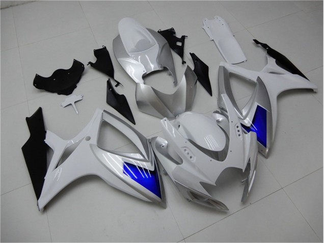 Kits Carenatura Completo ABS Suzuki GSXR 600 / 750 K6 2006-2007 - Bianco Blu Kits Carenatura Completo ABS Suzuki GSXR 600 / 750 K6 2006-2007 - Bianco Blu