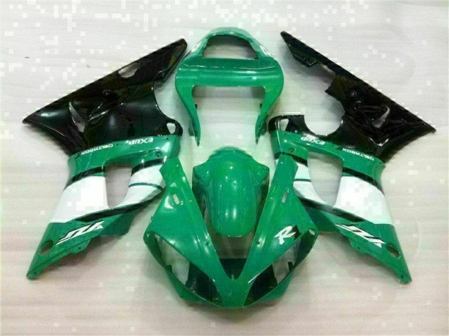 Kits Carenatura Completo ABS Yamaha R1 2000-2001 - Verde Kits Carenatura Completo ABS Yamaha R1 2000-2001 - Verde
