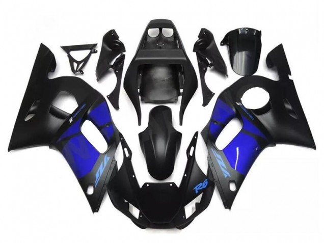 Kits Carenatura Completo ABS Yamaha R6 1998-2002 - Blu Nero