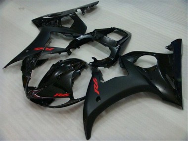 Kits Carenatura Completo ABS Yamaha R6 2003-2005 - Nero
