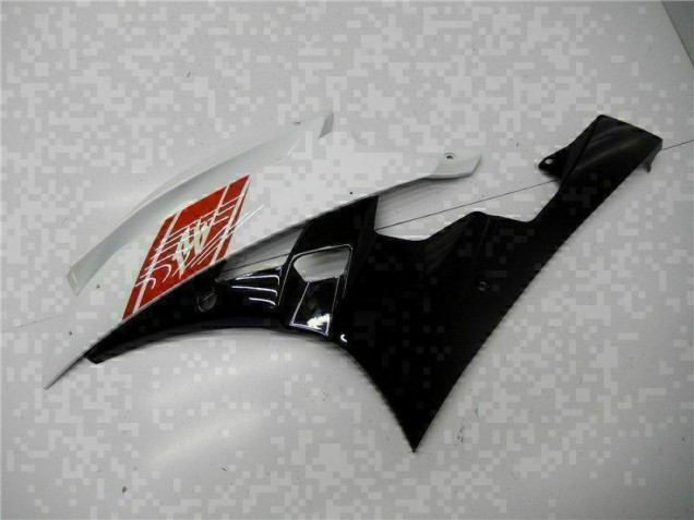 Kits Carenatura Completo ABS Yamaha R6 2006-2007 - Bianco Nero