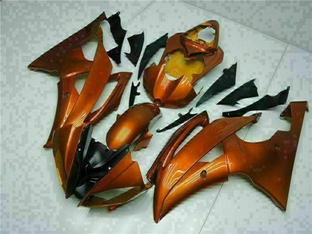 Kits Carenatura Completo ABS Yamaha R6 2008-2016 - Arancia