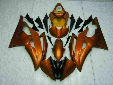 Kits Carenatura Completo ABS Yamaha R6 2008-2016 - Arancia