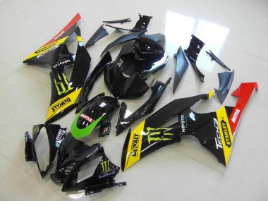 Kits Carenatura Completo ABS Yamaha R6 2008-2016 - Giallo Monster