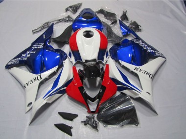 Kits Carenatura Honda CBR 600 RR 2009-2012 - Bianco Blu Rosso DREAM