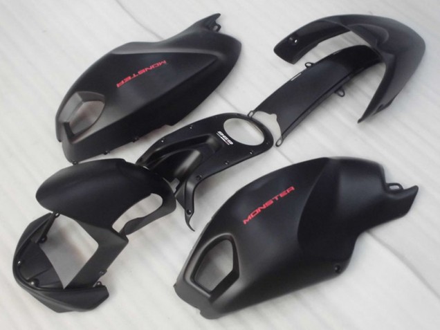 Kits Carenatura Iniezione Ducati Monster 696 2008-2012 - Nero Rosso Monster Kits Carenatura Iniezione Ducati Monster 696 2008-2012 - Nero Rosso Monster