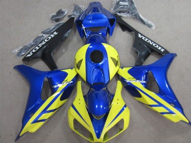 Kits Carenatura Iniezione Honda CBR 1000 RR 2006-2007 - Blu Giallo