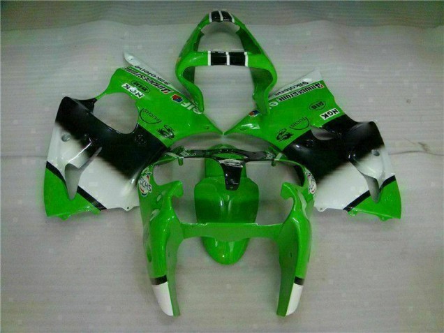 Kits Carenatura Iniezione Kawasaki ZX6R 2000-2002 - Verde Nero Kits Carenatura Iniezione Kawasaki ZX6R 2000-2002 - Verde Nero