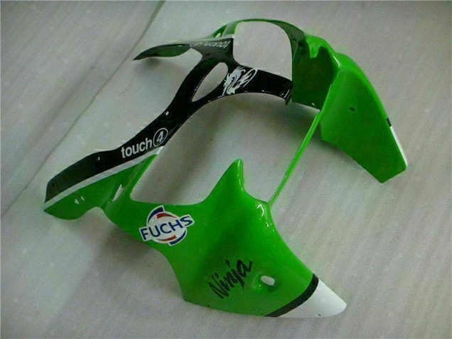 Kits Carenatura Iniezione Kawasaki ZX6R 2000-2002 - Verde Nero Kits Carenatura Iniezione Kawasaki ZX6R 2000-2002 - Verde Nero