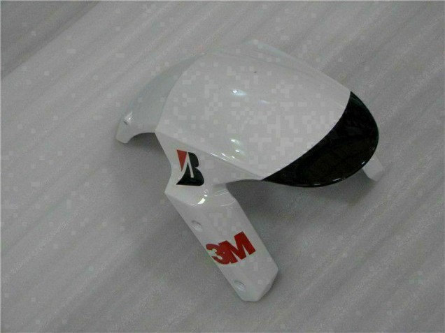 Kits Carenatura Iniezione Kawasaki ZX6R 2009-2012 - Nero Bianco 3M Touch4 Kits Carenatura Iniezione Kawasaki ZX6R 2009-2012 - Nero Bianco 3M Touch4