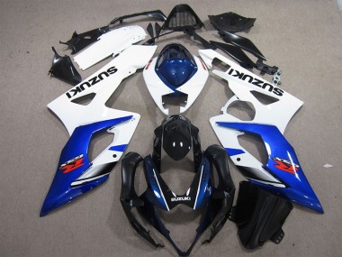 Kits Carenatura Iniezione Suzuki GSXR 1000 K5 2005-2006 - Bianco Blu