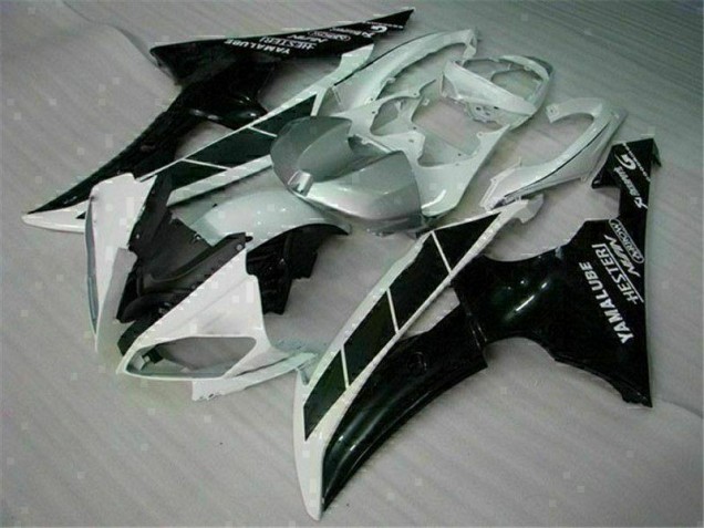 Kits Carenatura Iniezione Yamaha R6 2008-2016 - Bianco Nero
