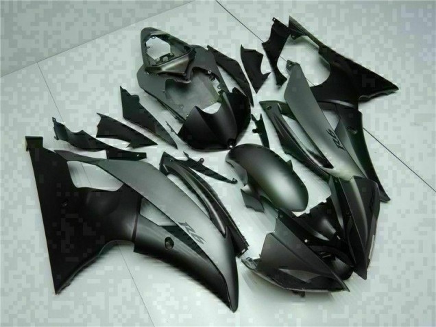 Kits Carenatura Iniezione Yamaha R6 2008-2016 - Grigio Nero