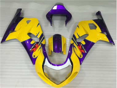Kits Carenatura Suzuki GSXR 600 / 750 K1 K2 K3 2001-2003 - Giallo