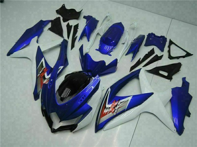 Kits Carenatura Suzuki GSXR 600 / 750 K8 2008-2010 - Blu Bianco Kits Carenatura Suzuki GSXR 600 / 750 K8 2008-2010 - Blu Bianco