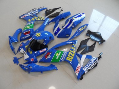 Kits Carenatura Suzuki GSXR 750 K6 2006-2007 - Blu Giallo Rizla