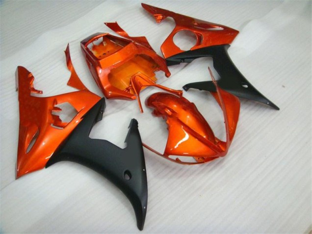 Kits Carenatura Yamaha R6 2003-2005 - Arancia Nero Kits Carenatura Yamaha R6 2003-2005 - Arancia Nero
