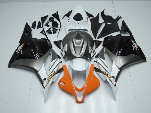 Kits Carene Completa Honda CBR 600 RR 2009-2012 - Arancia Grigio Nero Kits Carene Completa Honda CBR 600 RR 2009-2012 - Arancia Grigio Nero