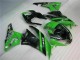 Kits Carene Completa Kawasaki ZX6R 2009-2012 - Nero Verde Kits Carene Completa Kawasaki ZX6R 2009-2012 - Nero Verde