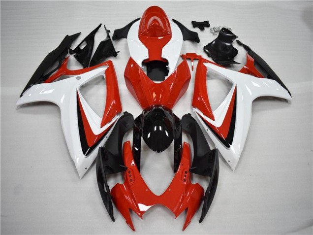Kits Carene Completa Suzuki GSXR 600 / 750 K6 2006-2007 - Rosso Nero