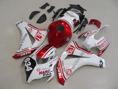 Kits Carene Honda CBR 1000 RR 2008-2011 - Bianco Rosso HARC Pro PIAA 634