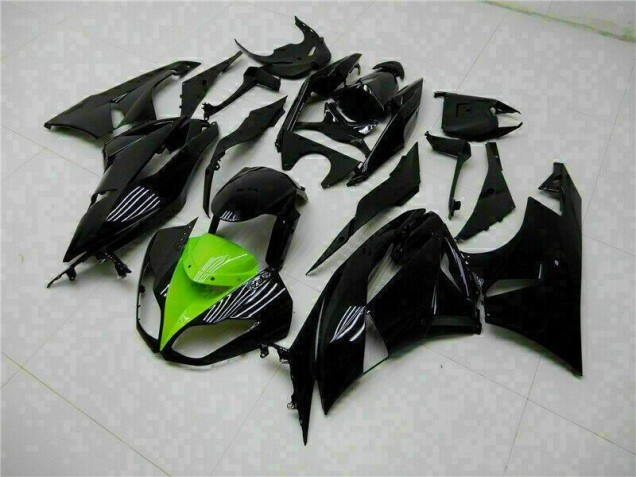 Kits Carene Kawasaki ZX6R 2009-2012 - Nero Verde Kits Carene Kawasaki ZX6R 2009-2012 - Nero Verde