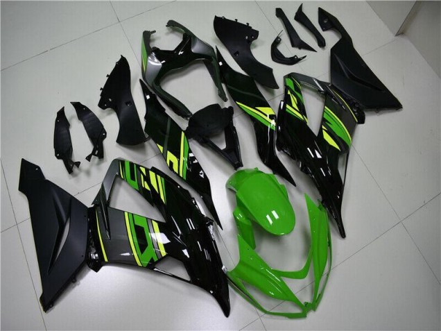 Kits Carene Kawasaki ZX6R 2013-2018 - Verde Nero Kits Carene Kawasaki ZX6R 2013-2018 - Verde Nero