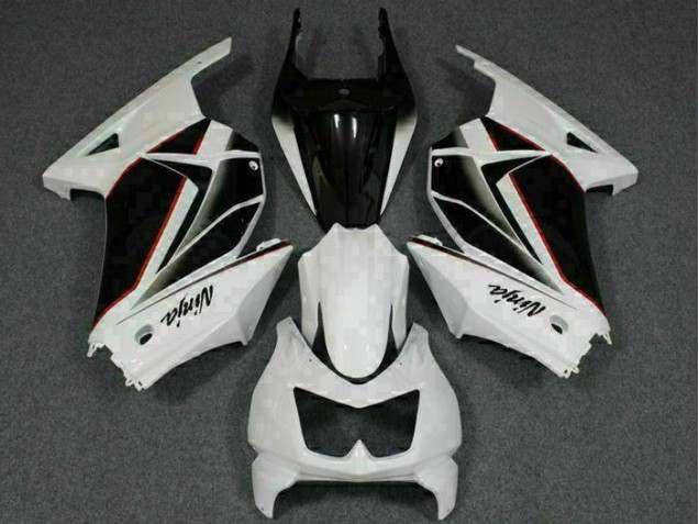 Kits Carene & Plastica Kawasaki EX250 2008-2012 - Bianco Nero Ninja Kits Carene & Plastica Kawasaki EX250 2008-2012 - Bianco Nero Ninja