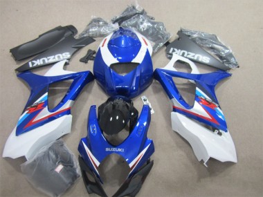 Kits Carene & Plastica Suzuki GSXR 1000 K7 2007-2008 - Blu Bianco