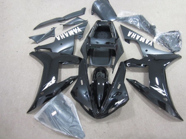 Kits Carene & Plastica Yamaha R1 2002-2003 - Nero Bianco Kits Carene & Plastica Yamaha R1 2002-2003 - Nero Bianco