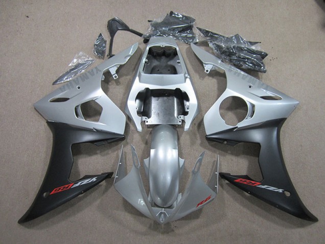 Kits Carene & Plastica Yamaha R6 2003-2005 - Argento Nero