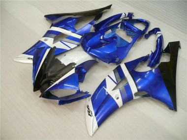 Kits Carene & Plastica Yamaha R6 2008-2016 - Blu Bianco Nero