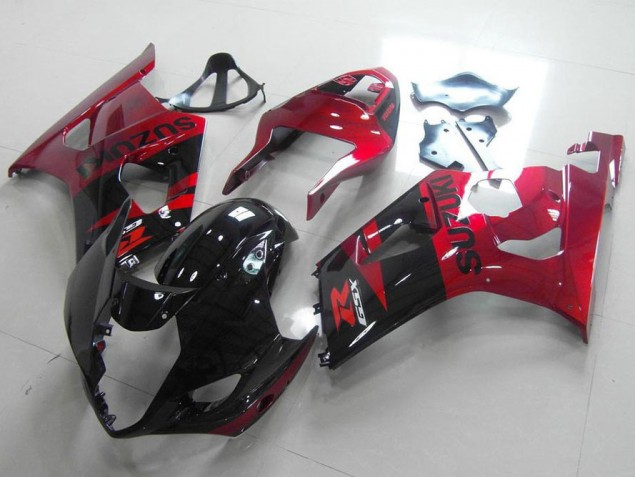 Kits Carene Suzuki GSXR 1000 K3 2003-2004 - Nero Rosso