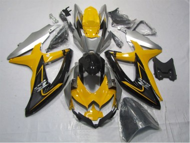 Kits Carene Suzuki GSXR 1000 K7 2007-2008 - Giallo Nero