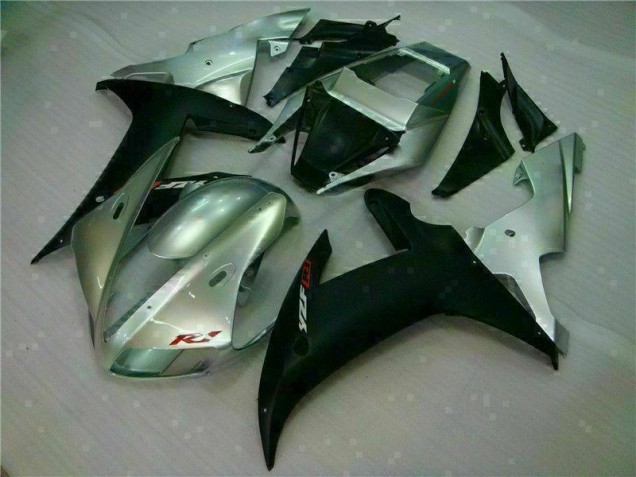 Kits Carene Yamaha R1 2002-2003 - Argento Nero
