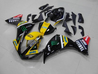 Kits Carene Yamaha R1 2009-2011 - Giallo Nero Monster