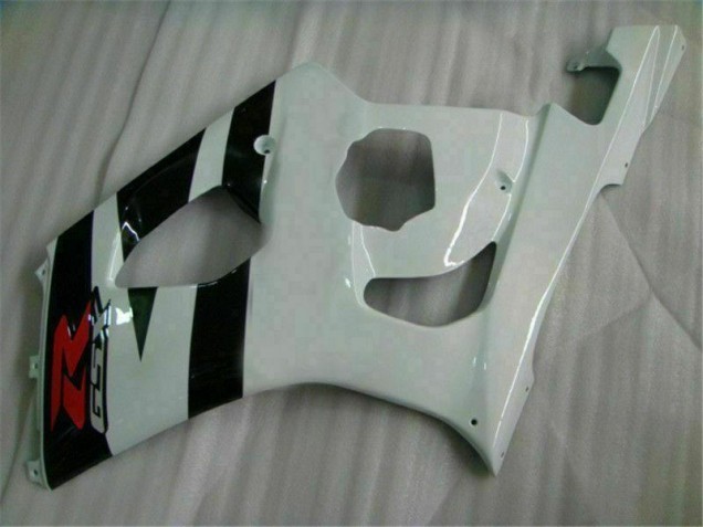 Plastica Suzuki GSXR 1000 K3 2003-2004 - Bianco Nero Plastica Suzuki GSXR 1000 K3 2003-2004 - Bianco Nero