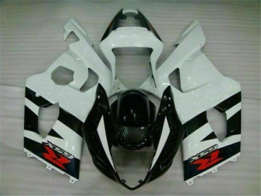 Plastica Suzuki GSXR 1000 K3 2003-2004 - Bianco Nero