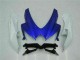 Plastica Suzuki GSXR 600 / 750 K8 2008-2010 - Blu Bianco Plastica Suzuki GSXR 600 / 750 K8 2008-2010 - Blu Bianco