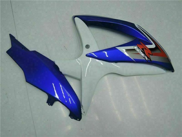 Plastica Suzuki GSXR 600 / 750 K8 2008-2010 - Blu Bianco Plastica Suzuki GSXR 600 / 750 K8 2008-2010 - Blu Bianco