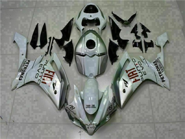 Plastica Yamaha R1 2007-2008 - Bianco